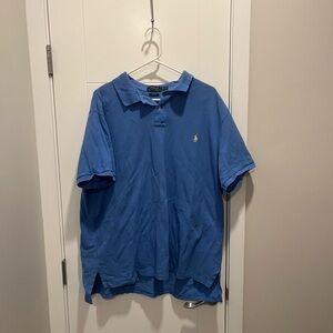 Polo by Ralph Lauren Men's Blue Polo Shirt